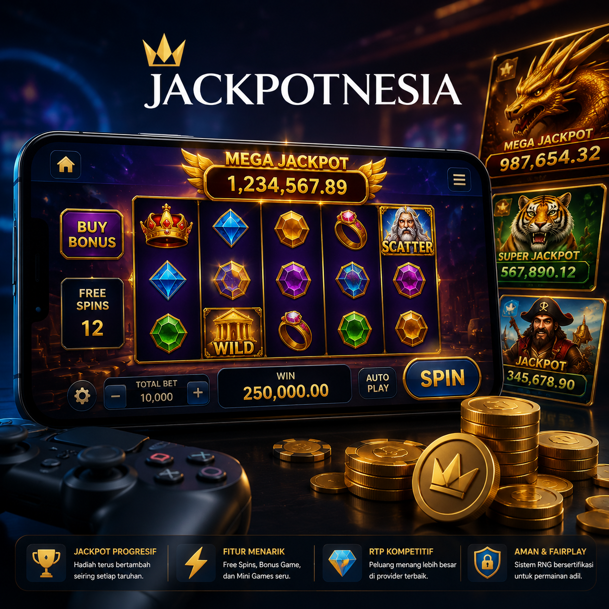 Jackpot Slot Hari Ini