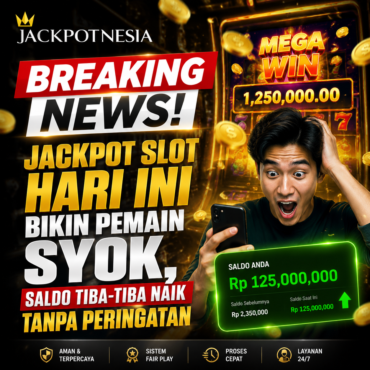 Jackpot Slot Hari Ini