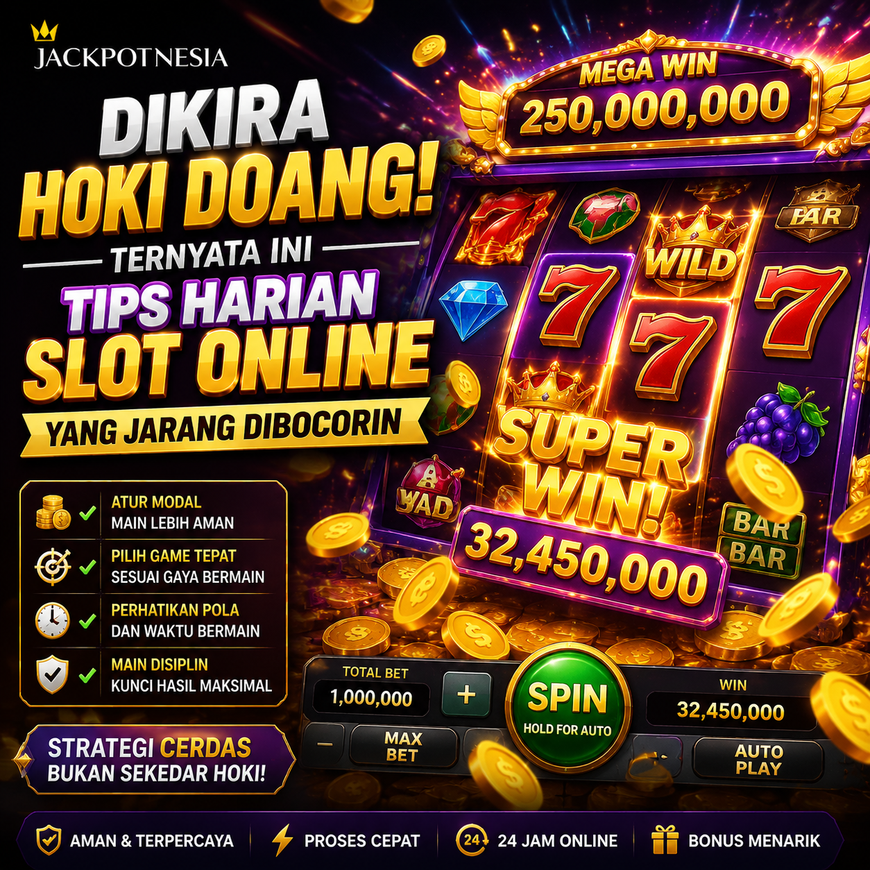 Tips Harian Slot Online