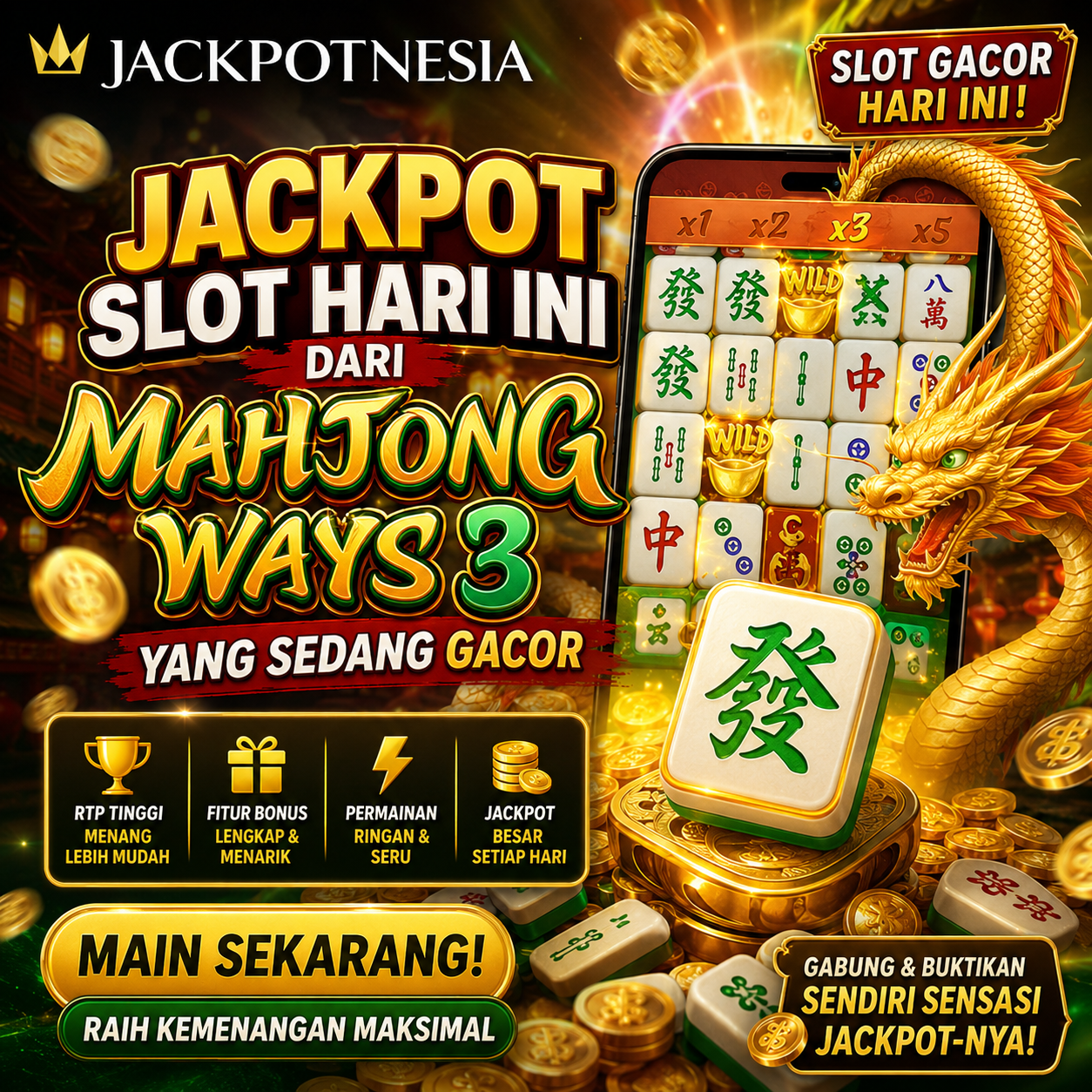 Jackpot Slot Hari Ini