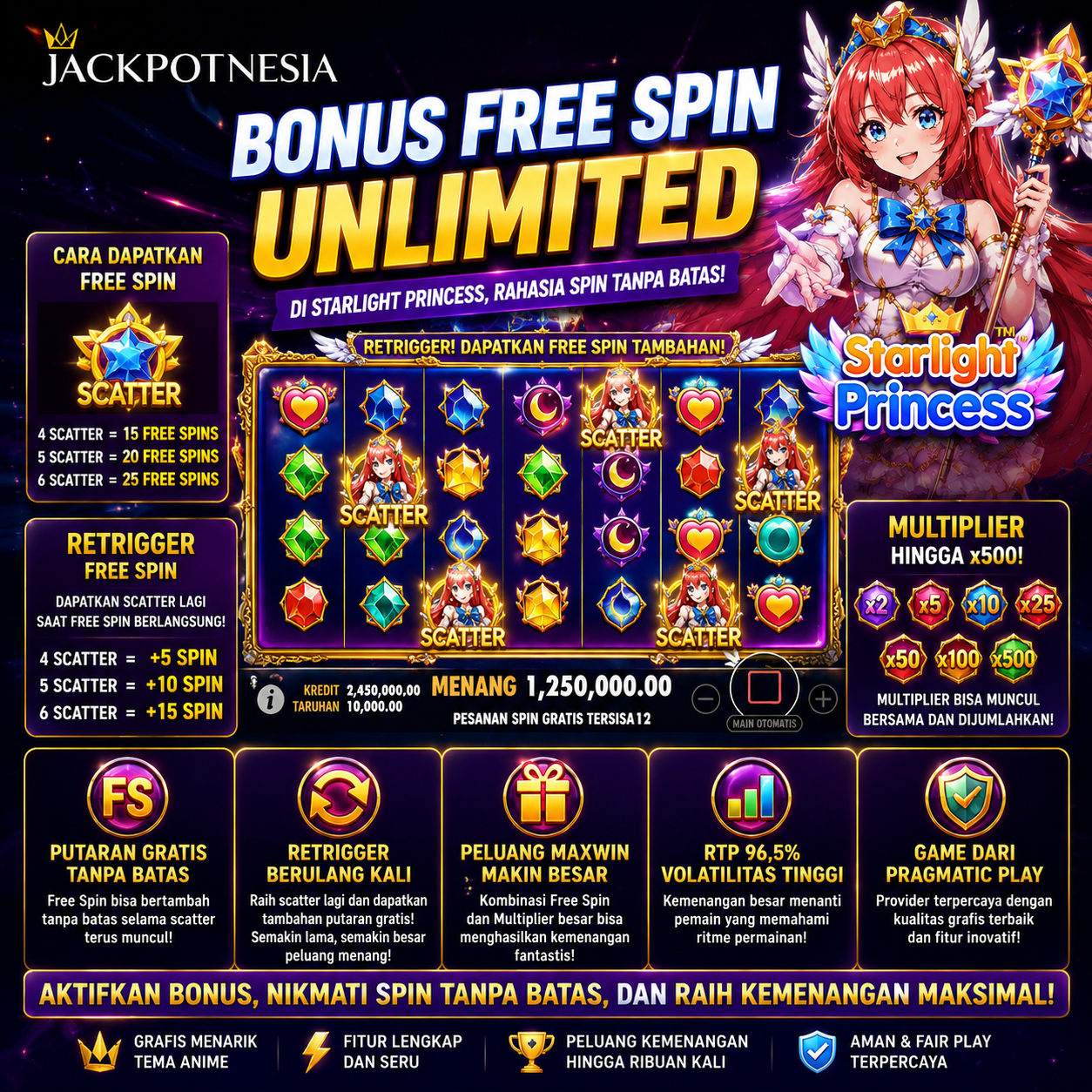 Bonus & Free Spin