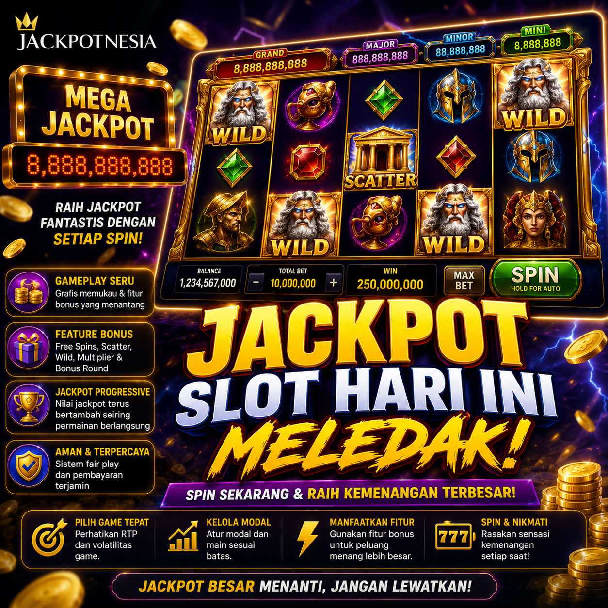 Jackpot Slot Hari Ini