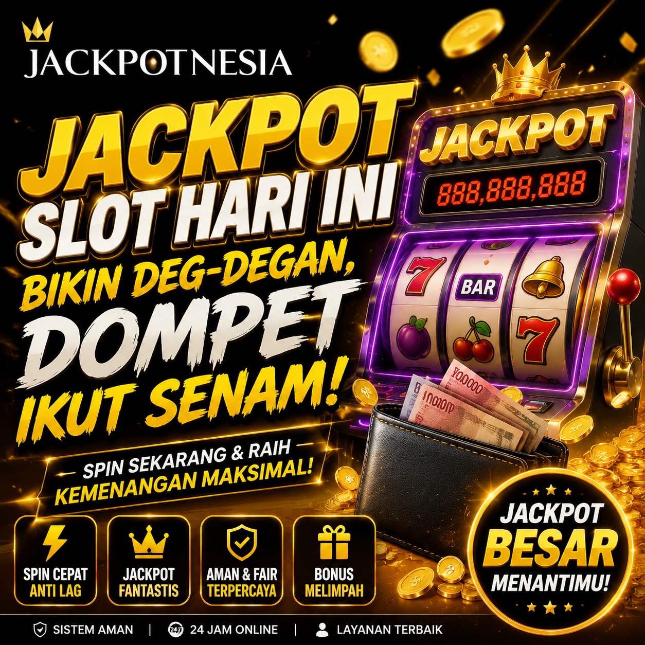 Jackpot Slot Hari ini