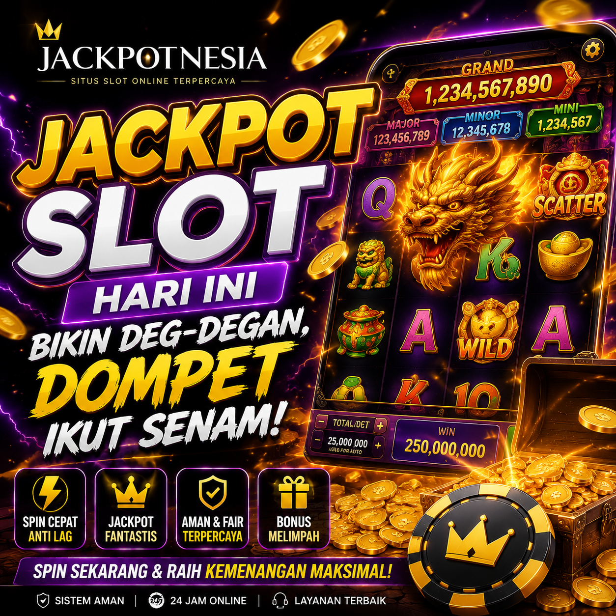 Jackpot Slot Hari ini